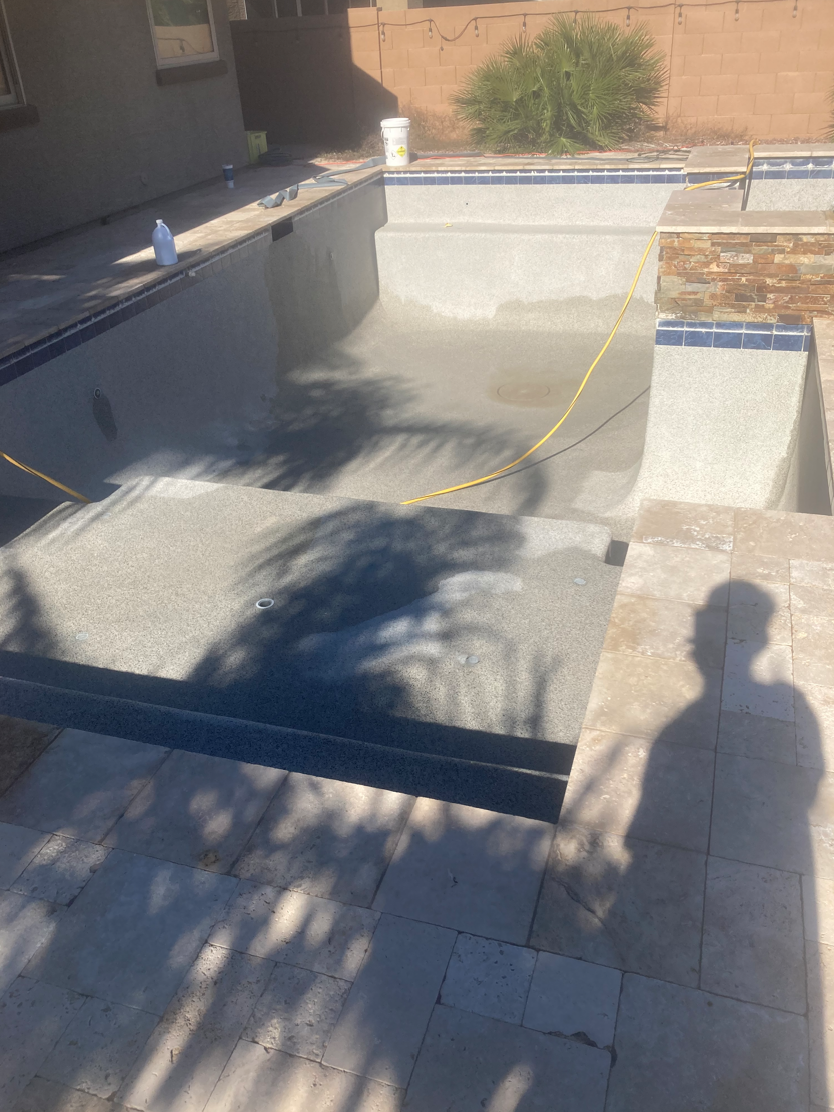 Pool draining service